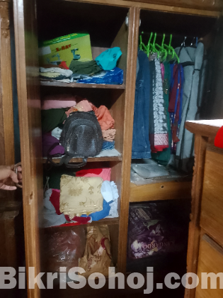 সেগুন কাঠের আলমারি (ব্যবহৃত)